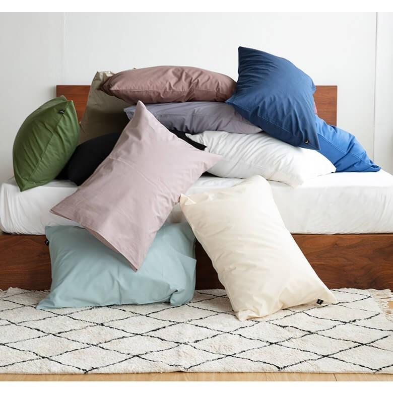 寝具セット 3点セット キング 綿100% 日本製 12色から選べる国産寝具カバーセット ボックスシーツ 180×200×25 掛け布団カバー 230×210 枕カバー1枚 43×63 |  | 04