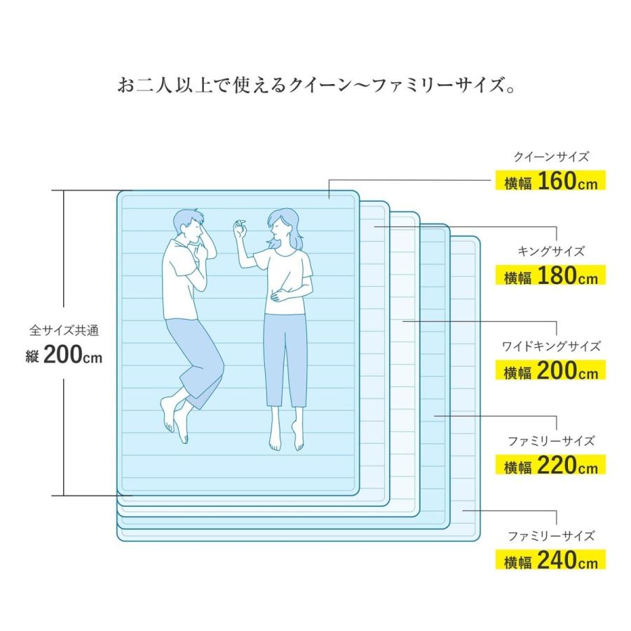 冷感 敷きパッド シングル ひんやり 夏用 Q-MAX 0.5 快眠エアさらクール 敷パッド 100×200cm 接触冷感 涼感 冷却 ベッドパッド｜bed｜12