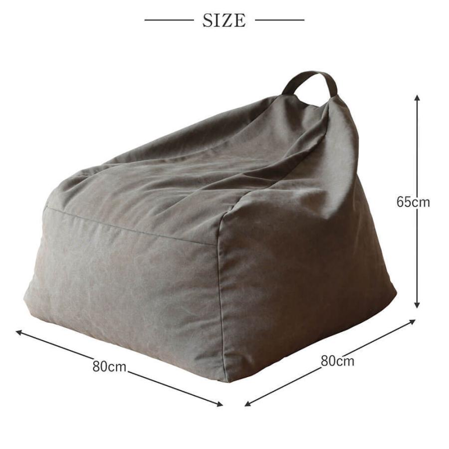 ソファ 一人掛け 軽量 ビーズ クッション ウォーカー WALKER nora. ノラ and g アンジー 帆布 ナチュラル カジュアル 家具 |  | 12