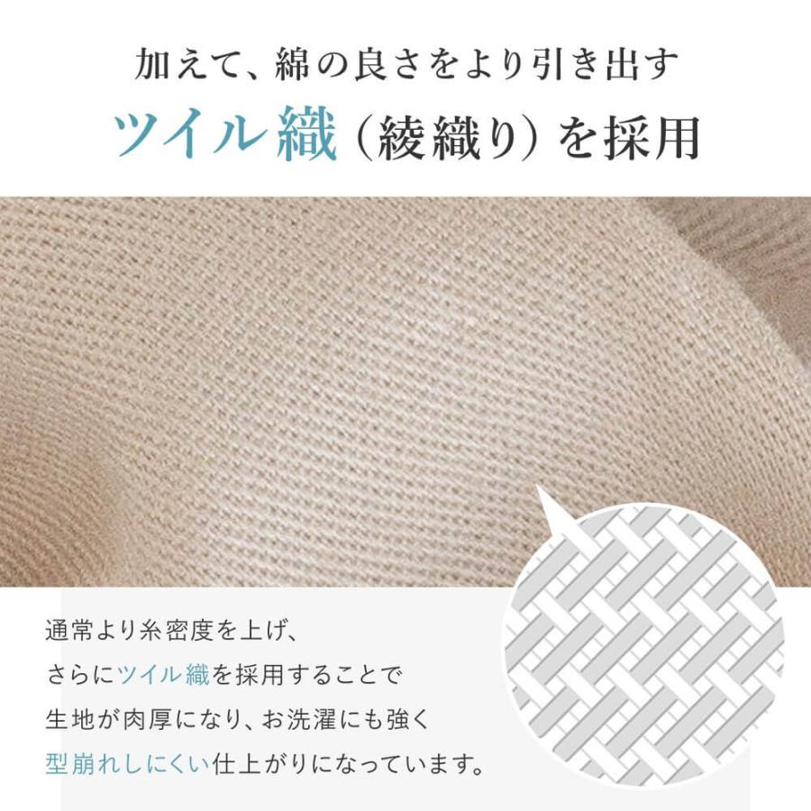 ボックスシーツ ワイドキングロング 綿100 防ダニ コットンツイル 200×210×25 ダニ防止 ダニよけ 花粉 ハウスダスト アレルギー対策 洗えるマットレスカバー | ビーナスベッド | 05