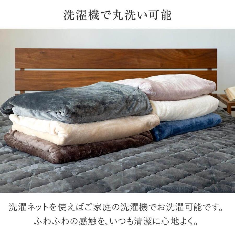 敷きパッド セミダブル あったか 吸湿発熱 ふわふわ マイクロファイバー 120×200cm 暖かい ベッドパッド｜bed｜09