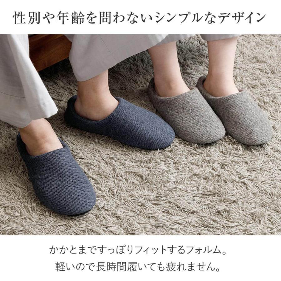 ルームシューズ LANA ラーナ M L XL 日本製 洗える 綿100% タオル地 スリッパ メンズ レディース | kontex | 04