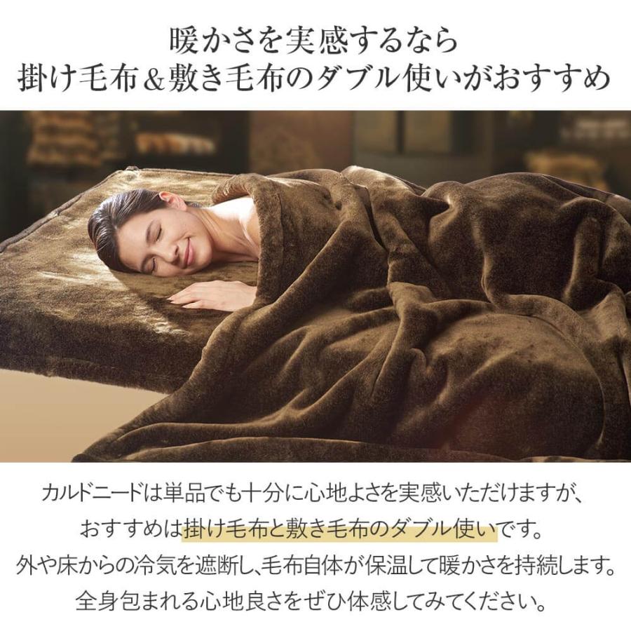 カルドニード エリート 敷き毛布 シングル 100×205cm 日本製 あったか