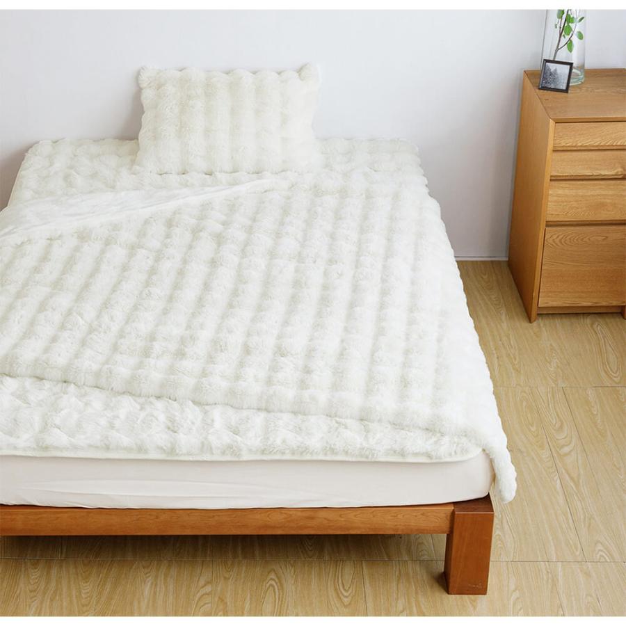 毛布 ブランケット シングル もこもこ毛布 140×200cm ふわもこ ふわとろ あったか 冬用 洗える 掛け毛布 ひざ掛け ギフト | ビーナスベッド | 01