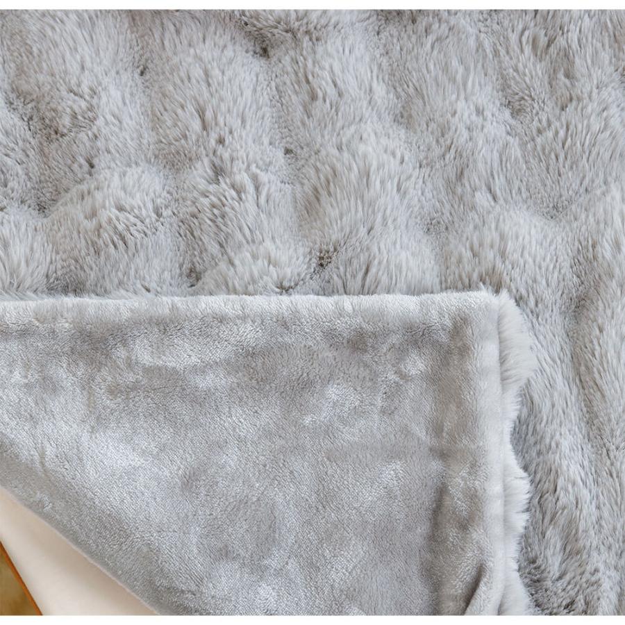 毛布 ブランケット シングル もこもこ毛布 140×200cm ふわもこ ふわとろ あったか 冬用 洗える 掛け毛布 ひざ掛け ギフト | ビーナスベッド | 09