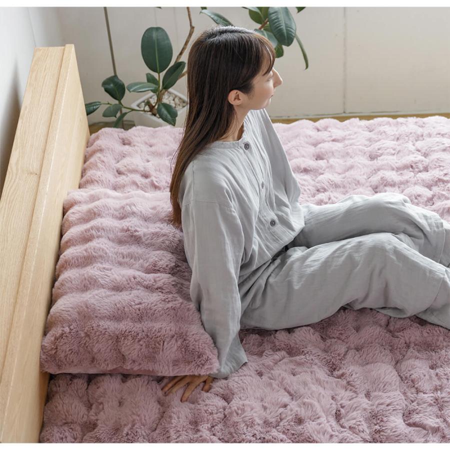 ビーナスベッド 枕カバー M 43×63 もこもこ枕カバー 43×63cm あったか