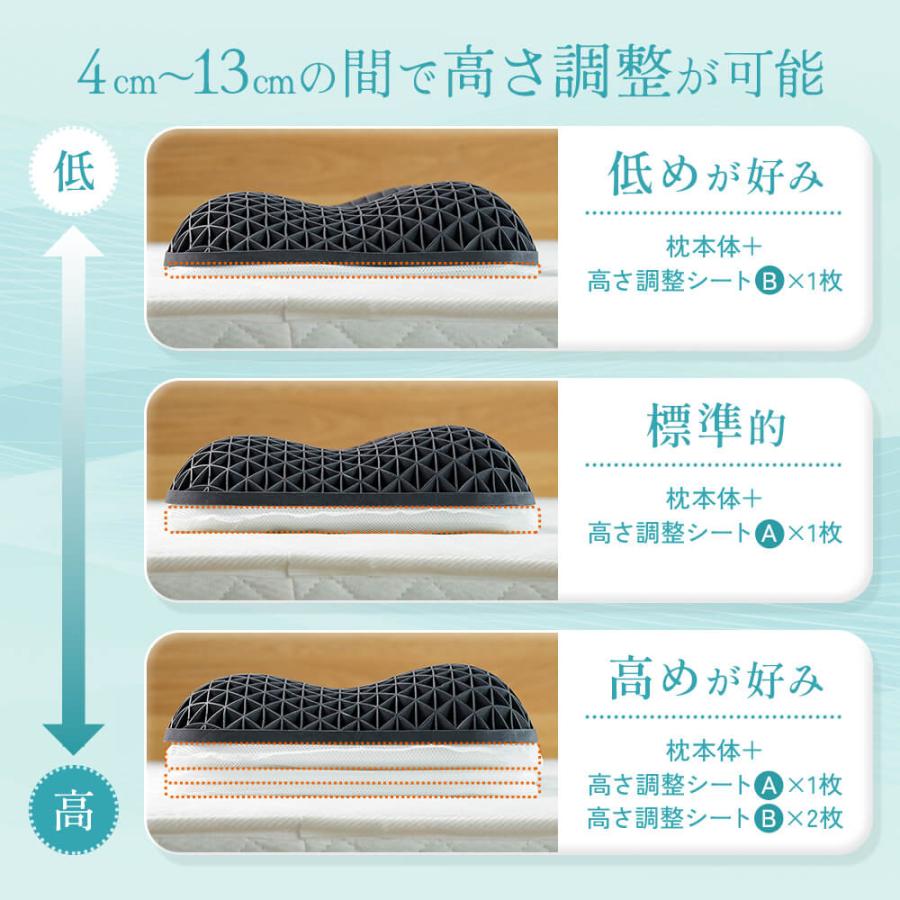 ビーナスベッド NERUSIA ネルシア 高反発 ジェル枕 ジェルピロー