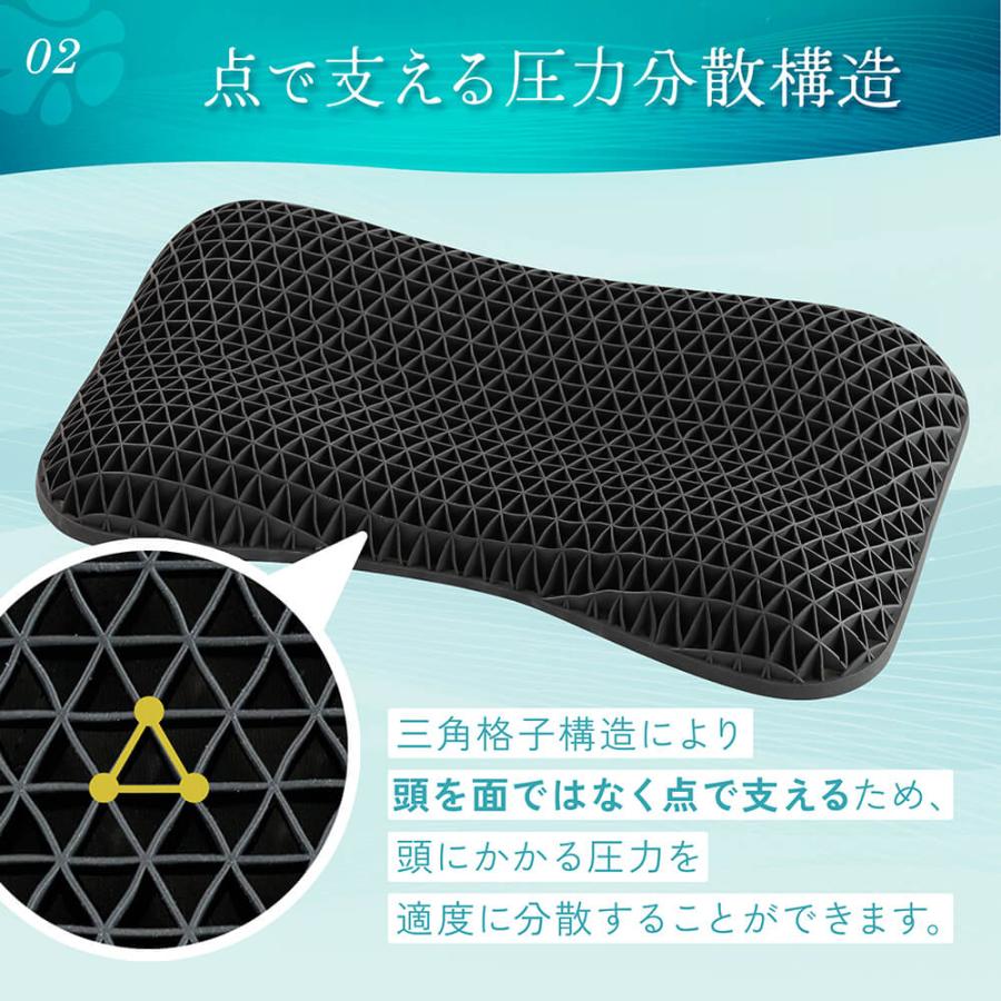 ビーナスベッド NERUSIA ネルシア 高反発 ジェル枕 ジェルピロー