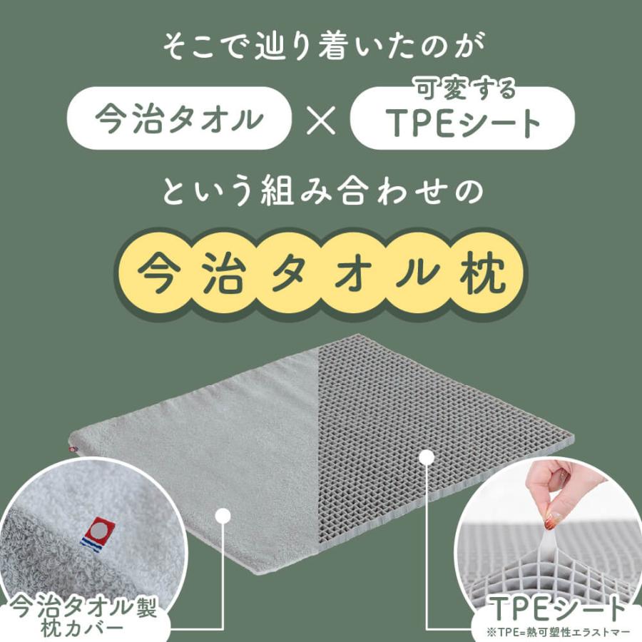 今治タオル（imabari towel） 今治タオル枕 枕 まくら 寝返りしやすい
