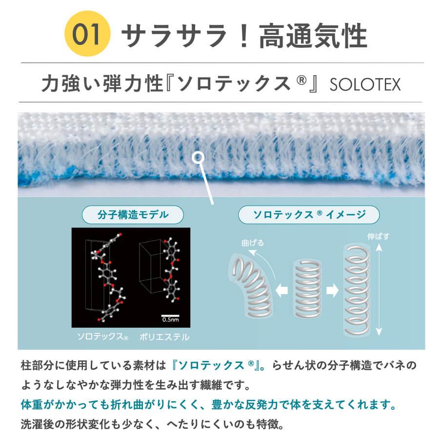 冷感 敷きパッド シングル 夏用 Salaf サラフ クール ＆ ドライパッド 100×205cm 接触冷感 吸水 速乾 消臭 ひんやり 敷パッド ベッドパッド 日本製 |  | 06