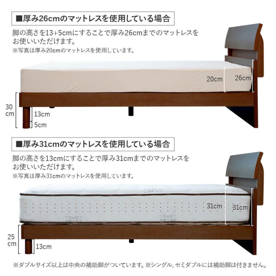 ベッド シングル 木製 組立設置無料 2口 コンセント付き 棚付き ベッド シングル 木製 組立設置無料 2口 コンセント付き 棚付き