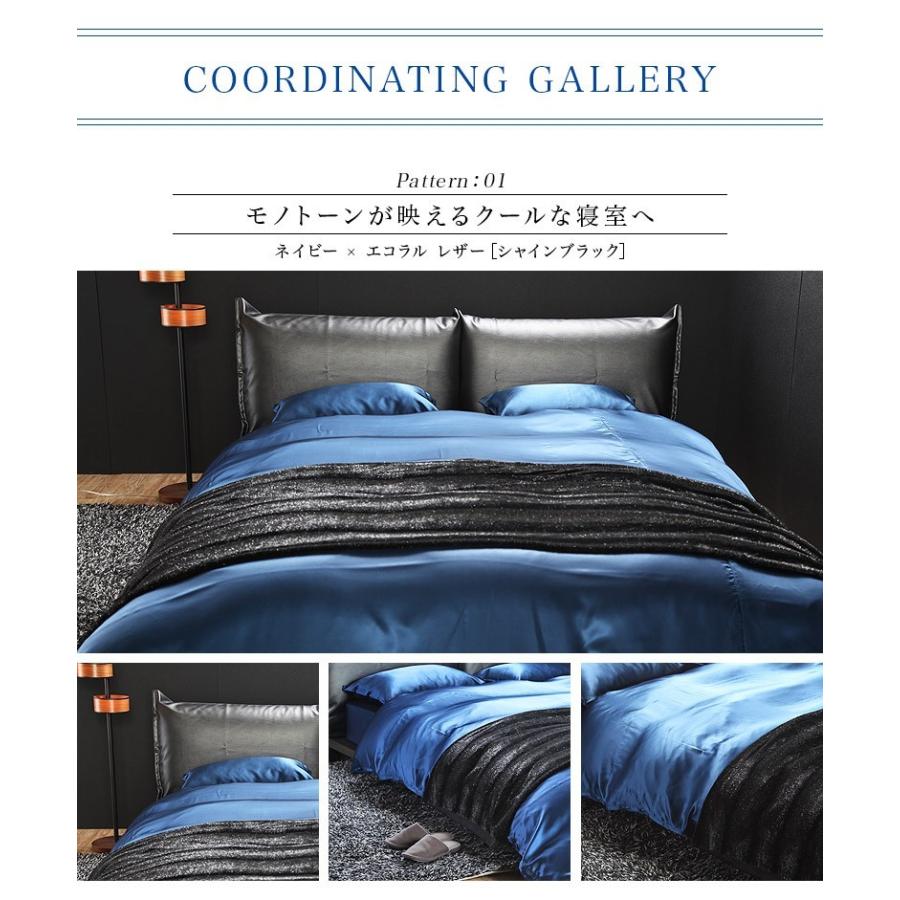 シルク100% 寝具4点セット　クイーンサイズ　ネイビー ボックスシーツ クイーン シルク 100% 絹 160×200×28cm 国産