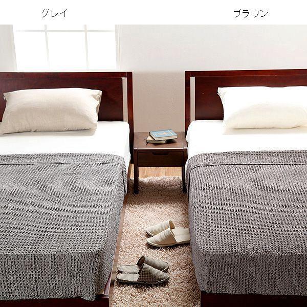 タオルケット シングル 綿100% 今治 今治タオル ワッフルタオルケット ブレラ 160×210 日本製 大判｜bed｜02