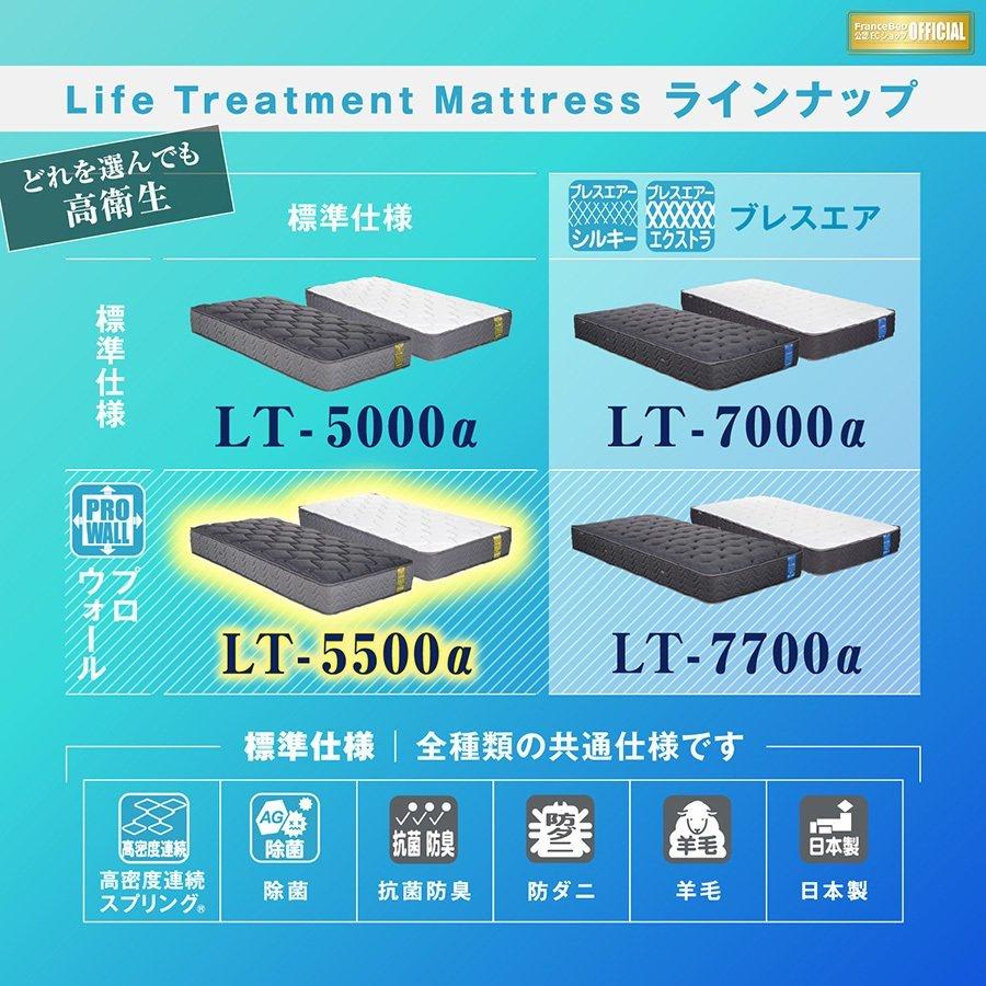 フランスベッド ダブル LT-5500 α ライフトリートメント フランスベッド ダブル LT-5500 α ライフトリートメント