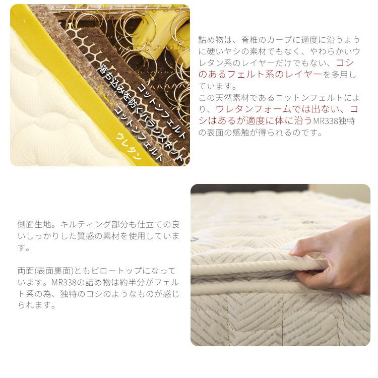 腰痛対策 ランバーサポート マットレス セミダブル ムスタリング 体圧