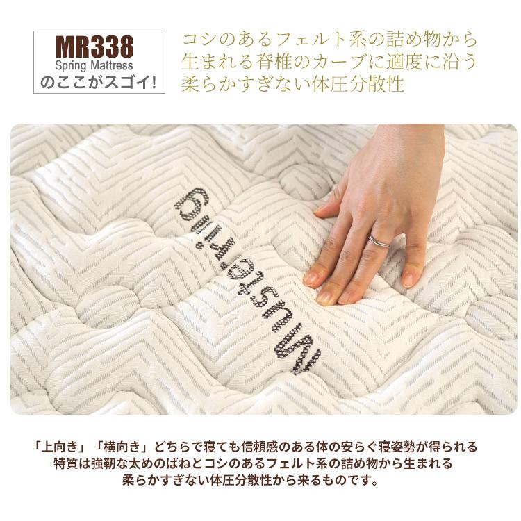 腰痛対策 ランバーサポート マットレス セミダブル ムスタリング 体圧