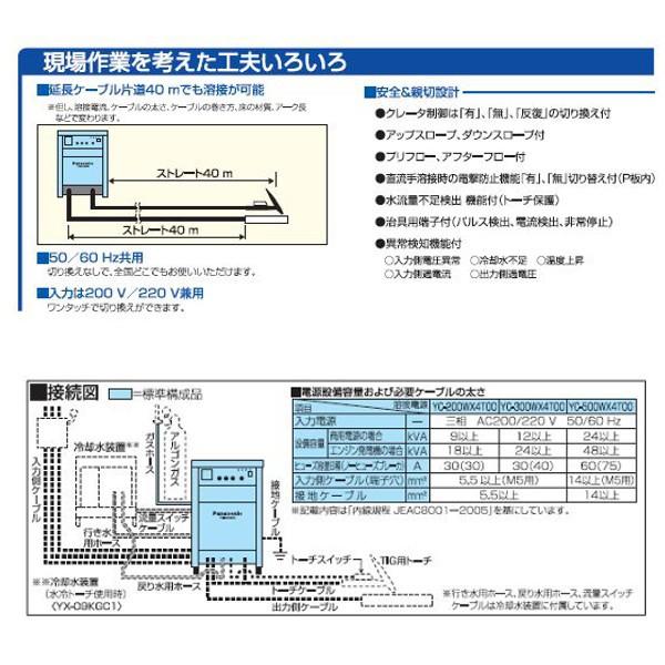 [TIG溶接機]パナソニック　インバータ　３００ＷＸ４　交直両用　[送料無料]｜bedream｜04