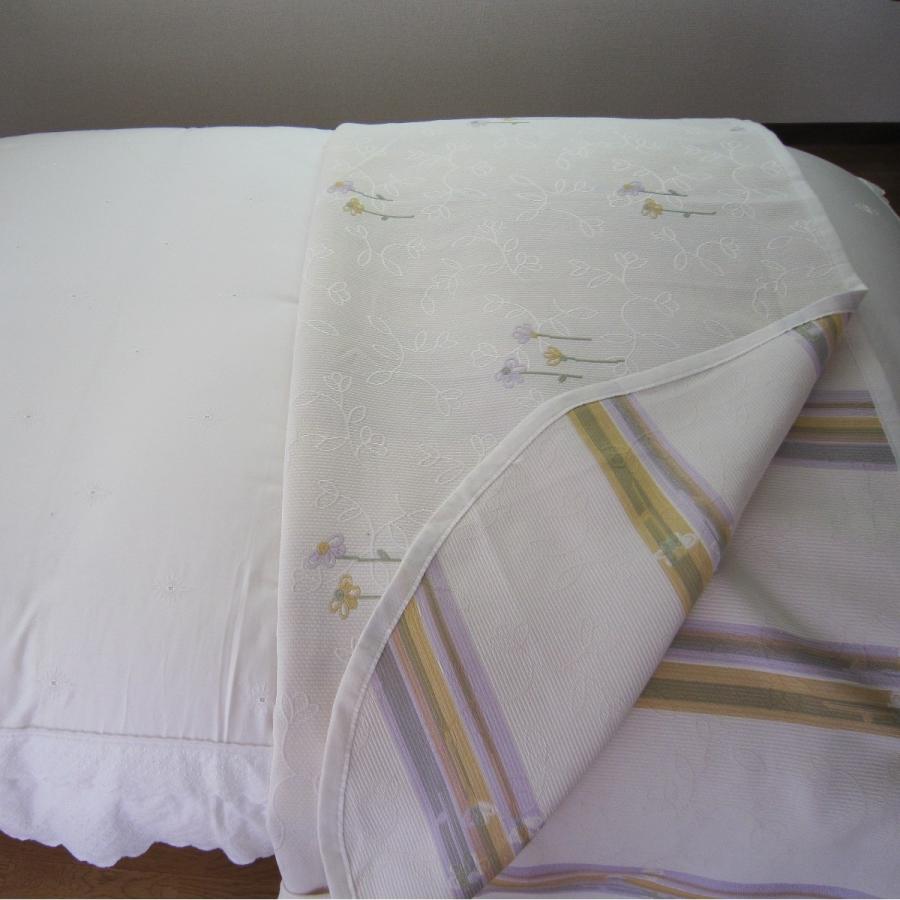 ベッドスプレッド カーロタ ダブル 230×270cm 2.1kg/スペイン製/日本仕様/ジャガード織/リバーシブル/280ｃｍ超広幅デザイン生地 ベッドカバーの画像