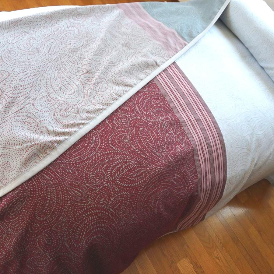 ベッドスプレッド ミゴ ダブル 200×270cm 1.9kg/スペイン製/日本仕様/ジャガード織/280ｃｍ超広幅デザイン生地 ベッドカバーの画像