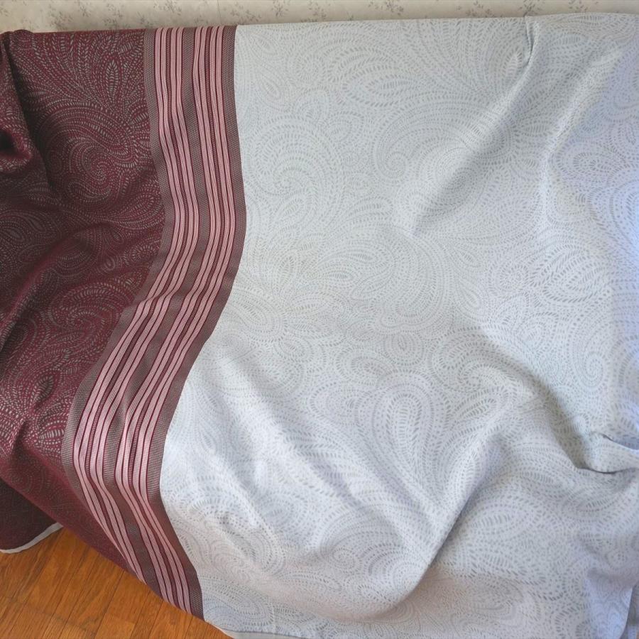 ベッドスプレッド ミゴ クイーン 250×270cm 2.0kg/スペイン製/日本仕様/ジャガード織/280ｃｍ超広幅デザイン生地 ベッドカバーの画像