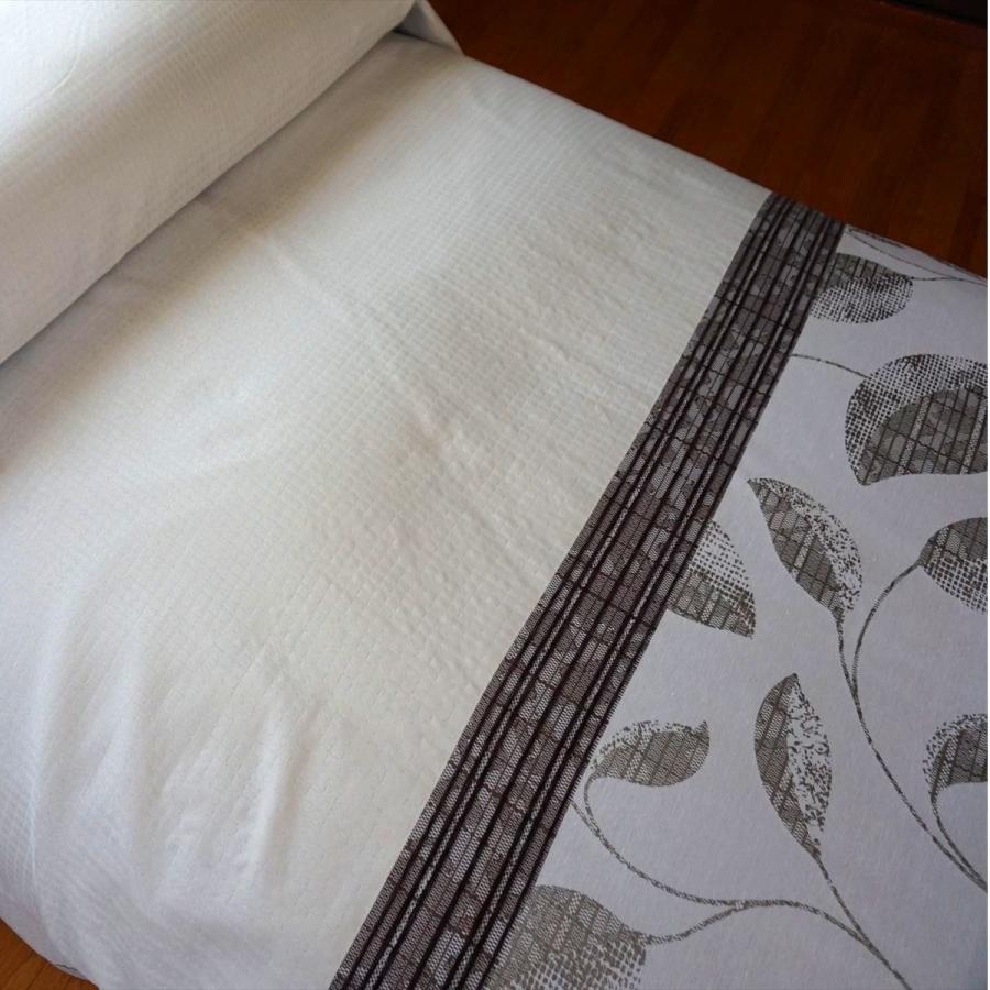 ベッドスプレッド ロンビパノ クイーン 250×270cm 1.4kg/スペイン製/日本仕様/ジャガード織/280ｃｍ超広幅デザイン生地 ベッドカバーの画像