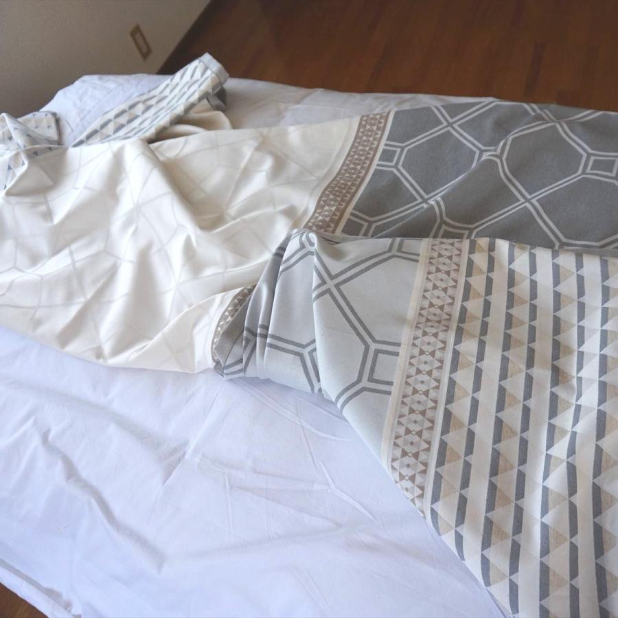 ベッドスプレッド カレン グレー ダブル 200×270cm 1.7kg/スペイン製/日本仕様/ジャガード織/280ｃｍ超広幅デザイン生地 ベッドカバーの画像