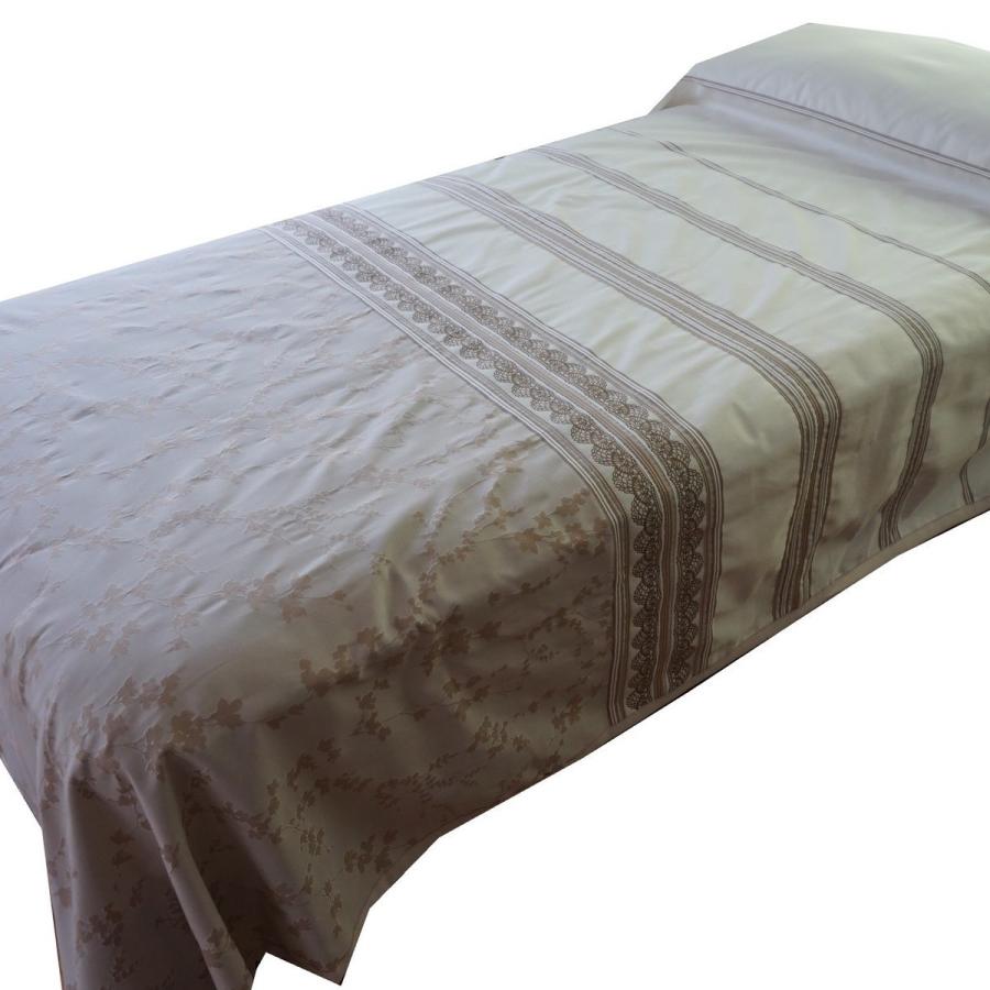 ベッドスプレッド タイスパノ ダブル 230×270cm 1.5kg/スペイン製/日本仕様/ジャガード織/280ｃｍ超広幅デザイン生地/の画像