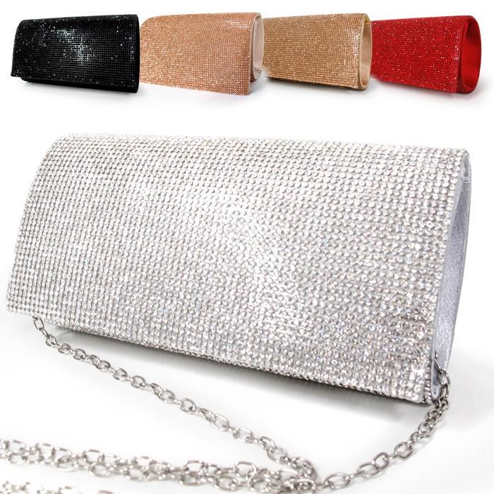クラッチバッグ レディース ラインストーン 結婚式 二次会 パーティ ハンドバッグ イブニング 独特な