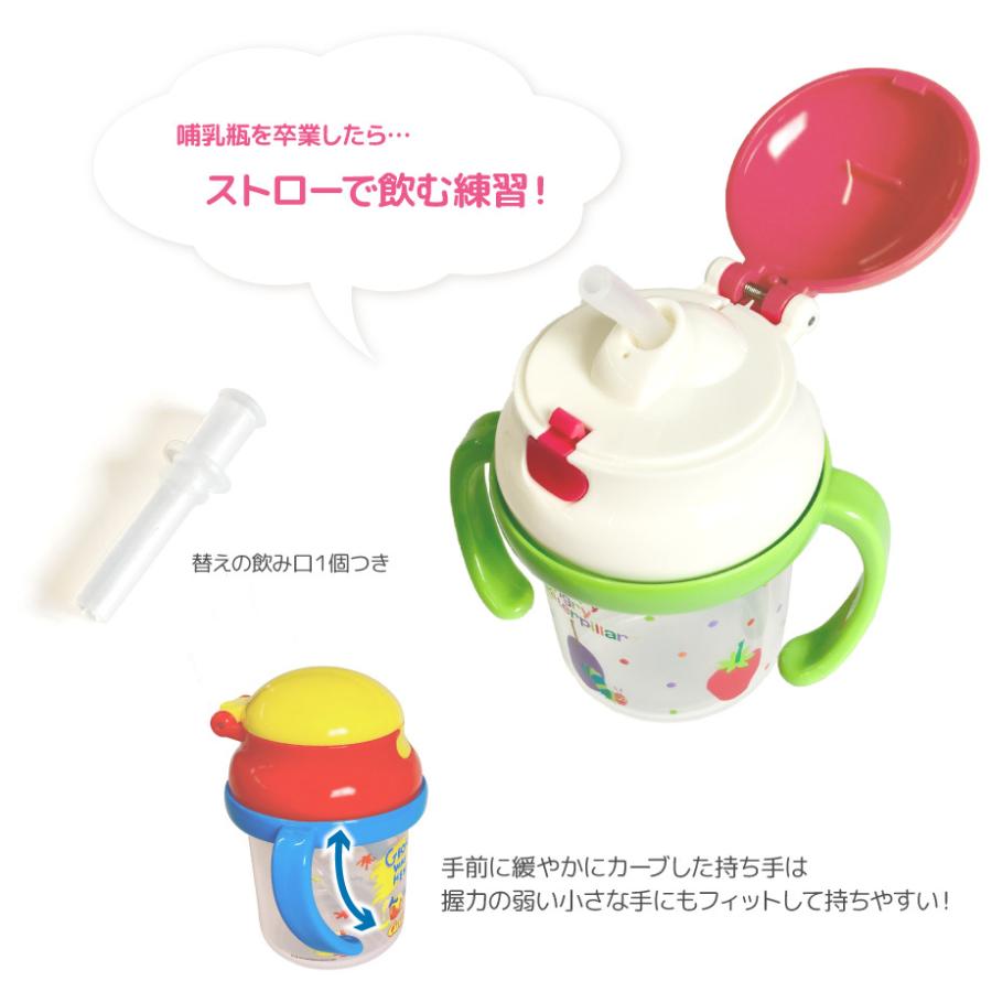 ストローマグ ストロー ホッパー 両手 マグ 230ml 赤ちゃん用 ストローの練習 トレーニング 両手 ハンドル付き スケーター かわいい 人気 スケーター 39 0011 Bee8 通販 Yahoo ショッピング