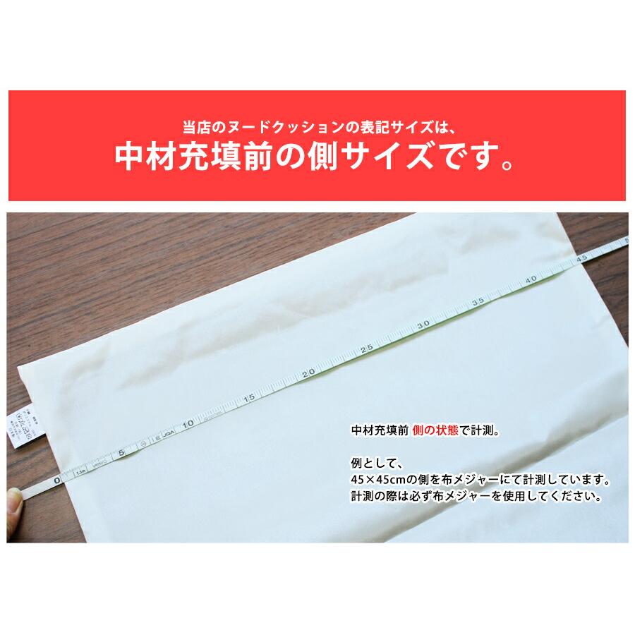ヌードクッション スモールフェザー 40×40 羽毛 クッション 中身