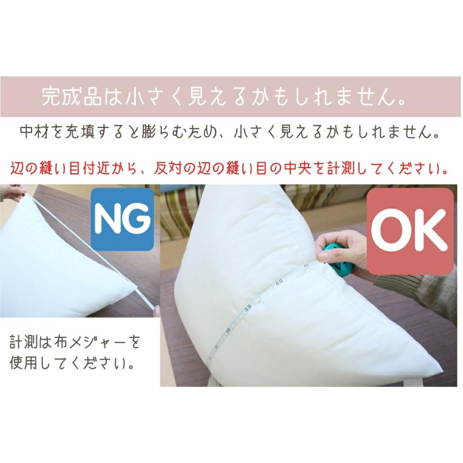 ヌードクッション スモールフェザー 60×60 羽毛 クッション 中身