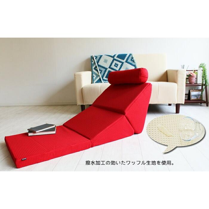 テレビ枕 三つ折り 送料無料 日本製 選べるカラー パイプ枕付き 多機能 ...