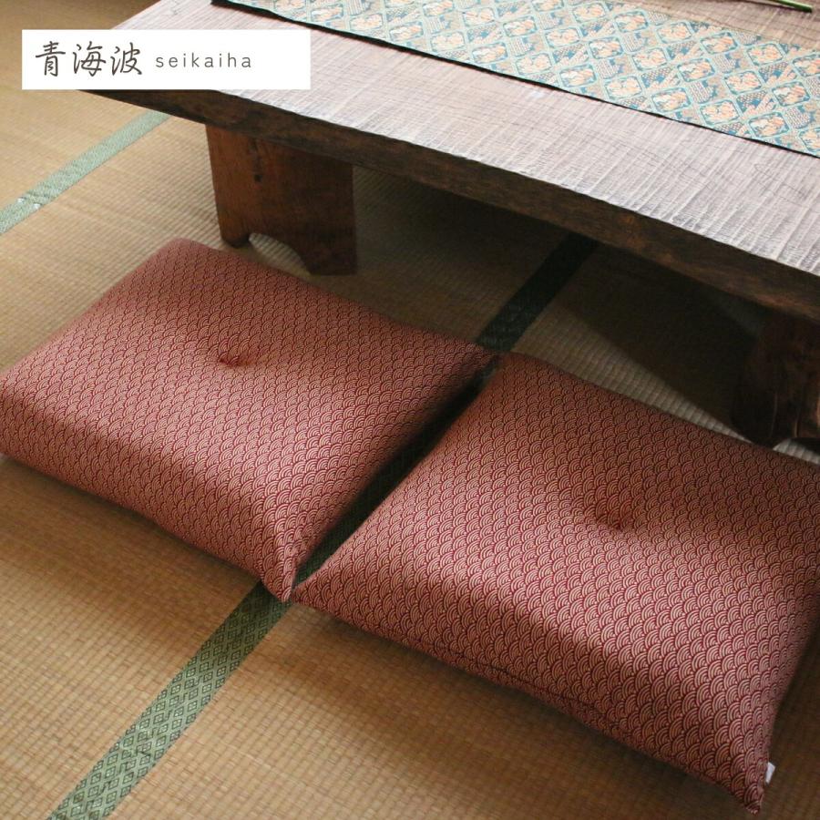 座布団 5枚組 55×59 銘仙判 日本製 お盆 お彼岸 法事 居酒屋 セット