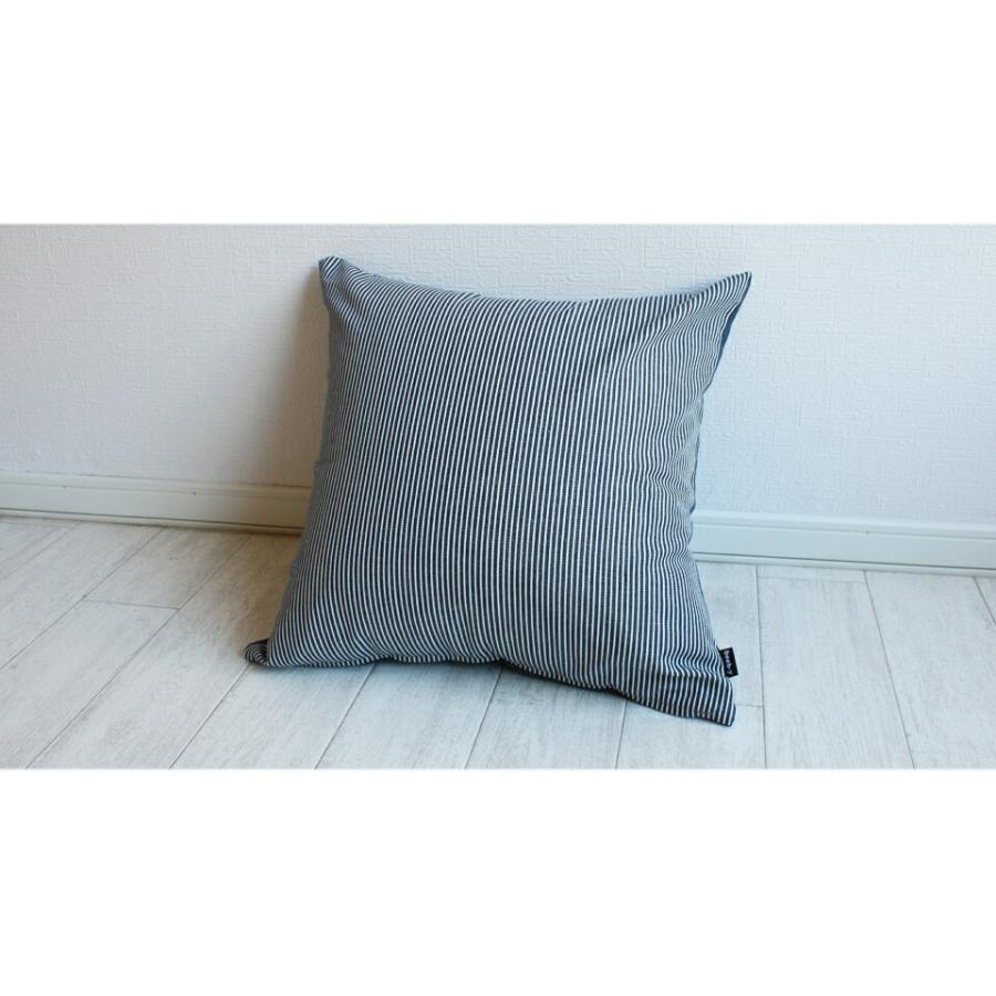 クッションカバー ヒッコリー&デニム 45×45 日本製 おしゃれ 西海岸