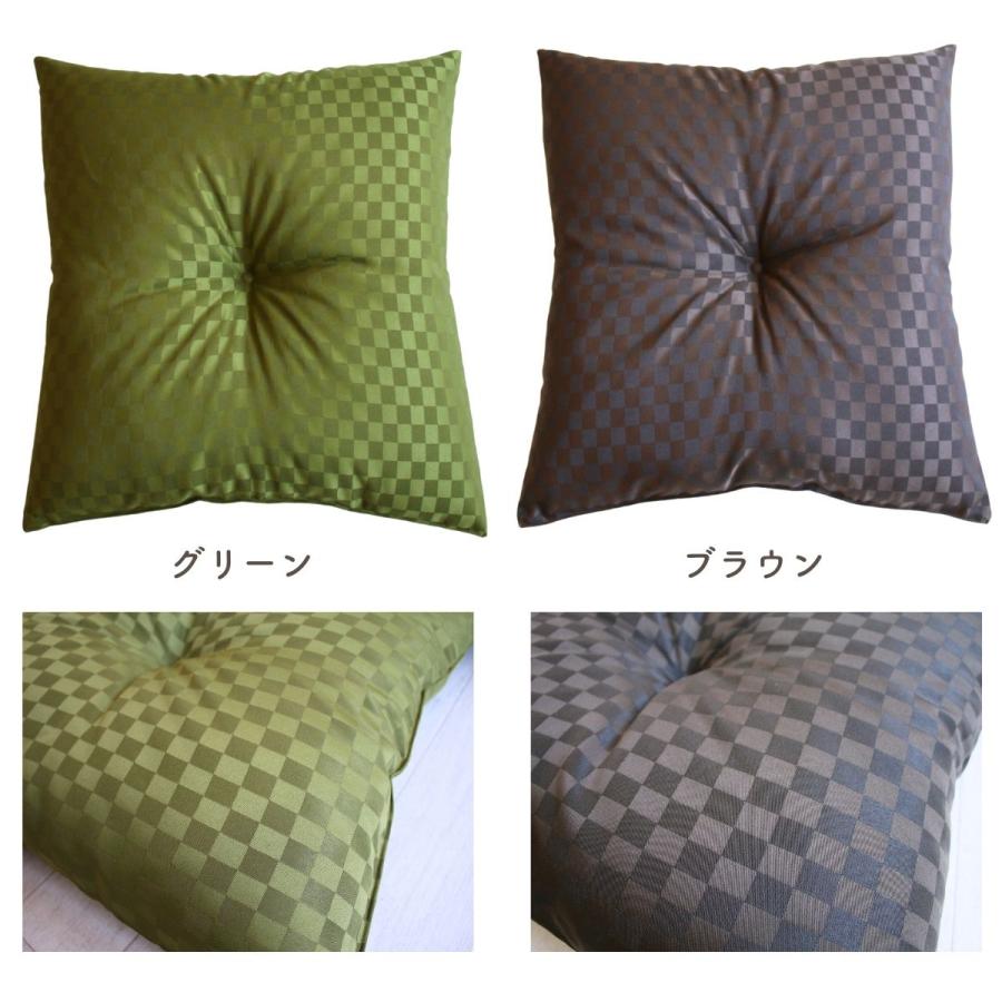 座布団 4枚組 55×59 市松柄 銘仙判 お盆 お彼岸 法事 居酒屋 座布団 4枚組 55×59 市松柄 銘仙判 お盆 お彼岸 法事 居酒屋