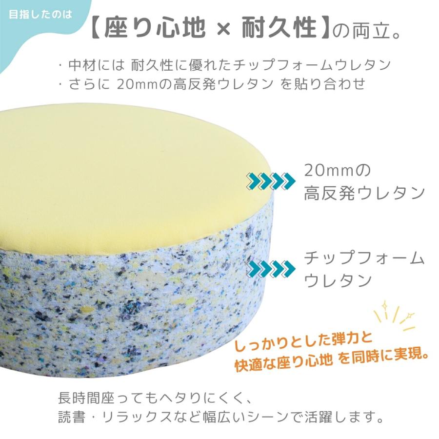 座布団 クッション 低反発 高反発 日本製 ウレタンクッション 洗える