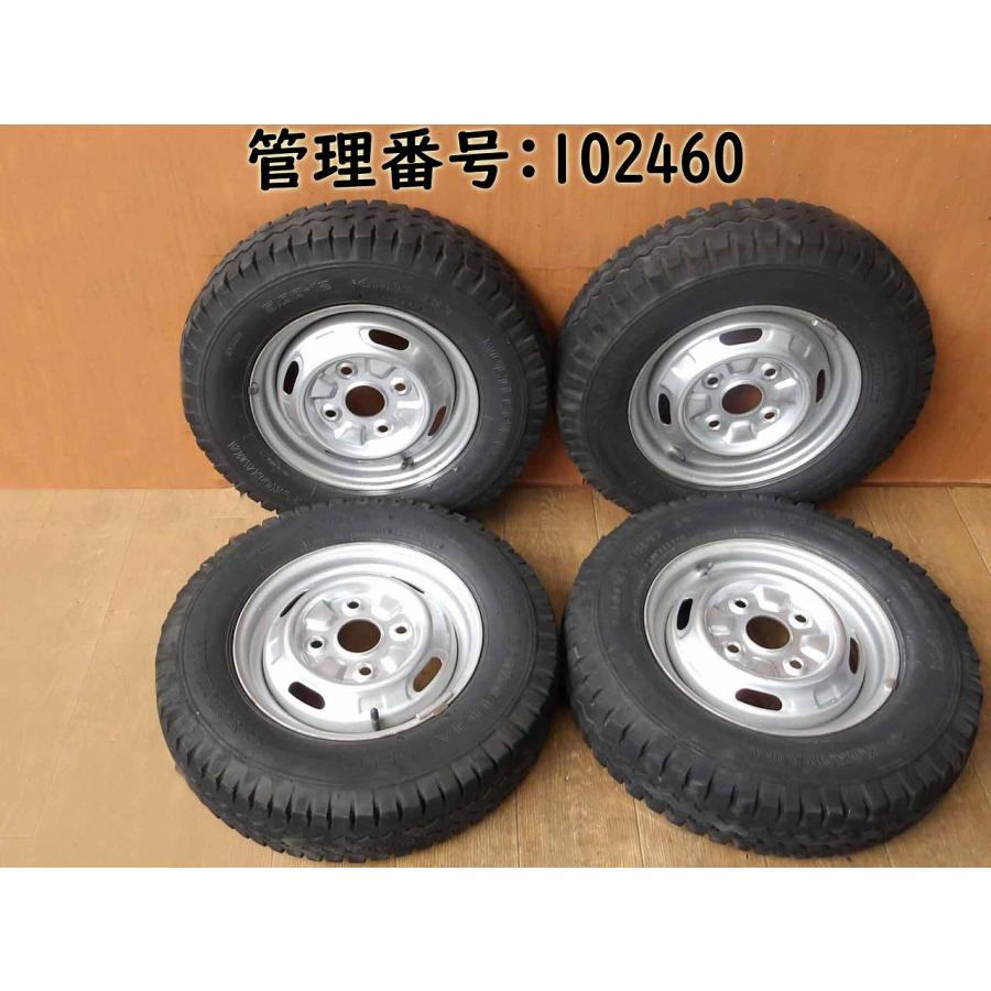 ミニキャブ U42T 5.00-12/4PR/4穴 タイヤ・ホイール4本 | 