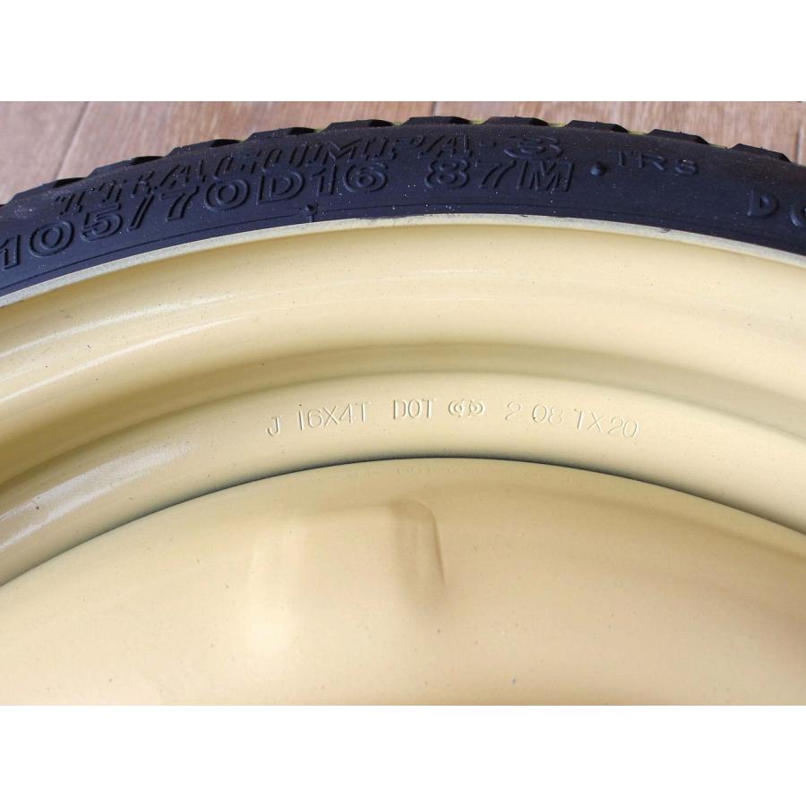 ラウム NCZ20 T105/70D16/4穴 スペアタイヤ/SPタイヤ/テンパータイヤ 1本 |  | 01