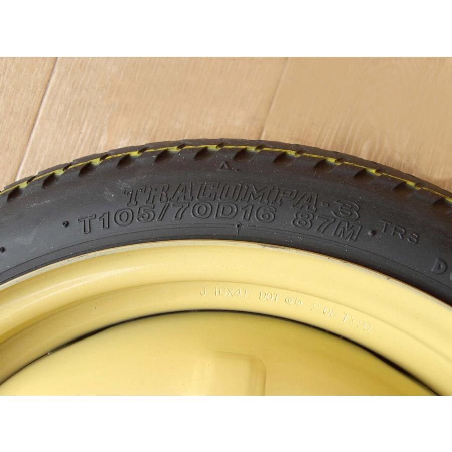 ラウム NCZ20 T105/70D16/4穴 スペアタイヤ/SPタイヤ/テンパータイヤ 1本 |  | 02