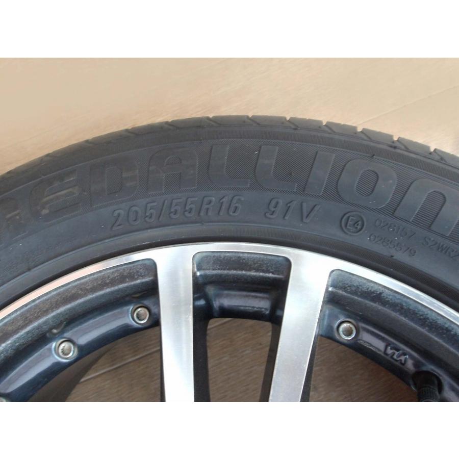 H29 リーフ AZE0 205/55R16/5穴 タイヤ・ホイール4本 |  | 07