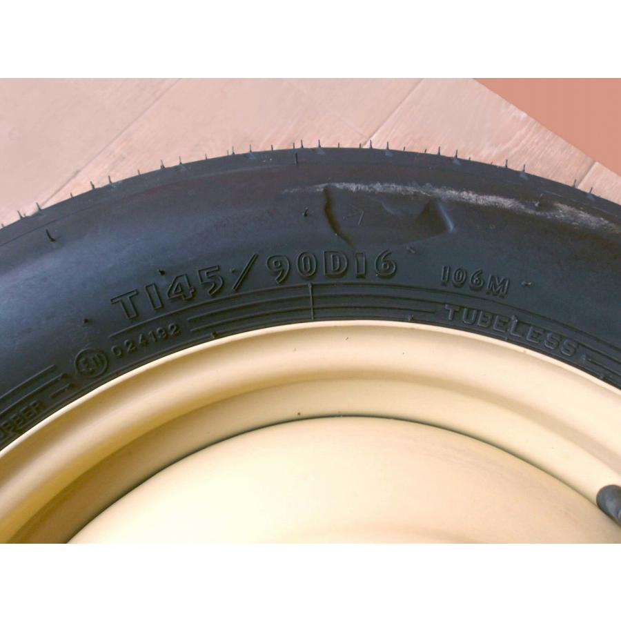 エスティマ ACR50W T145/90D16/5穴 スペアタイヤ1本/SPタイヤ/テンパータイヤ |  | 03