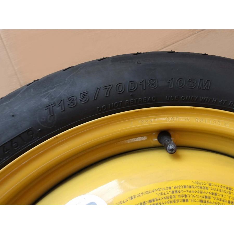 WRX VAG T135/70D18/5穴 スペアタイヤ1本/SPタイヤ/テンパータイヤ