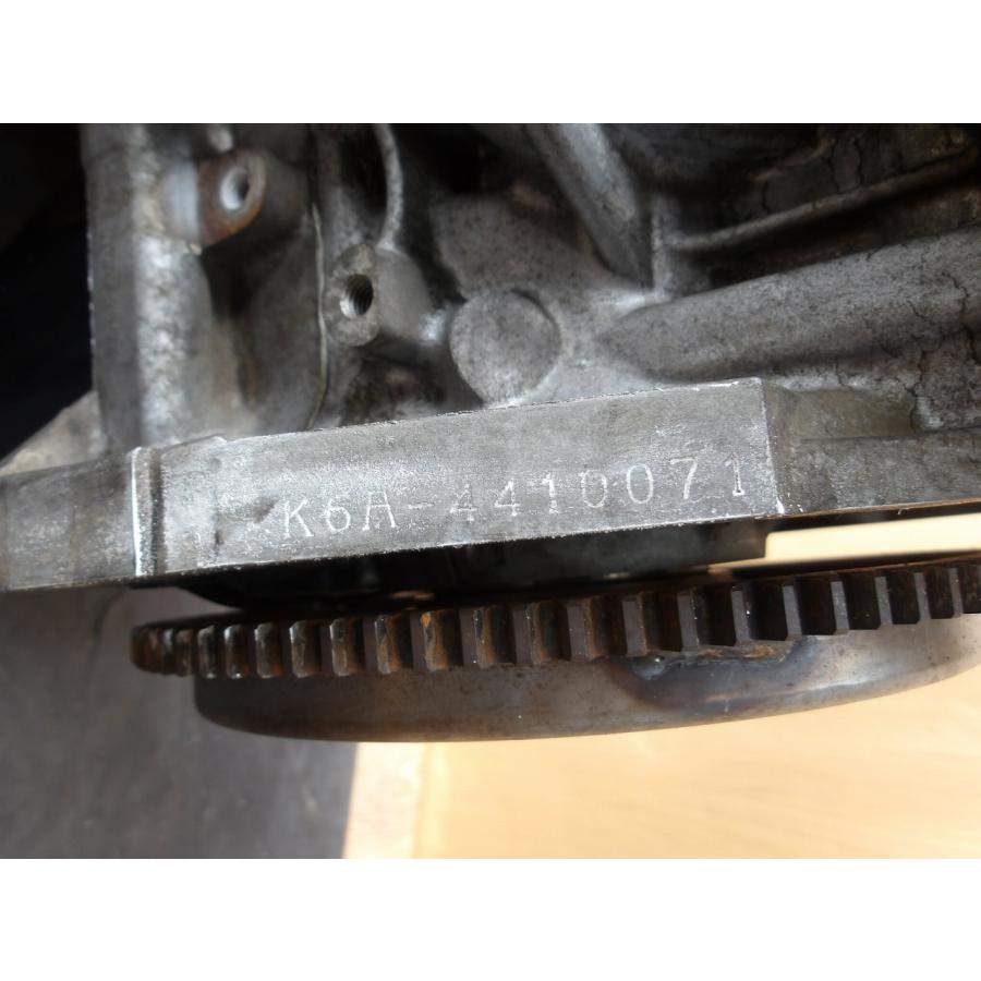 【要コア返却;着払送状同封】H20 ジムニー JB23W K6A エンジン本体 |  | 04