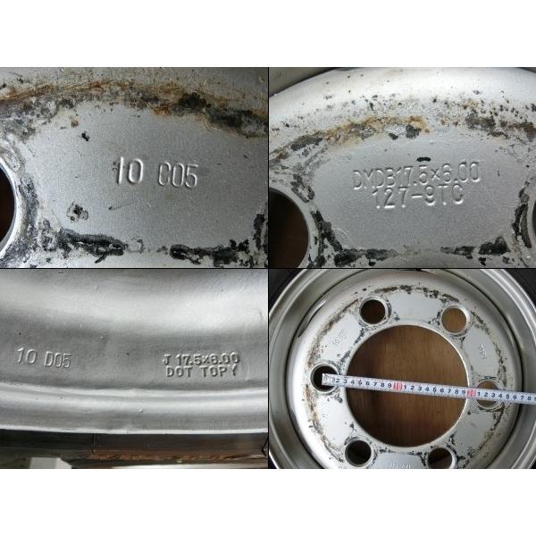 キャンター FEB70 215/70R17.5 スチールホイール/タイヤホイール 4本 |  | 02