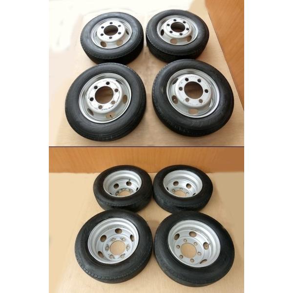 キャンター FEB70 215/70R17.5 スチールホイール/タイヤホイール 4本 |  | 03