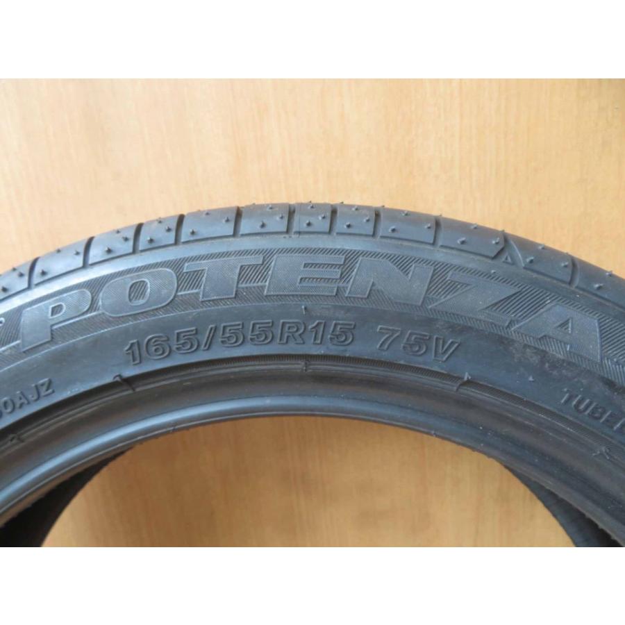 165/55R15 タイヤ BRIDGESTONE POTENZA 2015年製 |  | 02