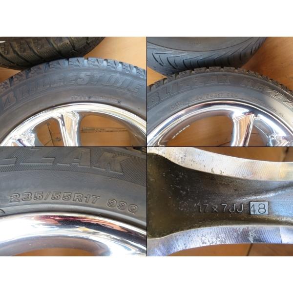 アルミホイール/タイヤホイール4本 PIAA-RACING/LUOMO-TERZO-DESIGN /235/55R17/2017年製/2012年製/溝残2-6mm |  | 04