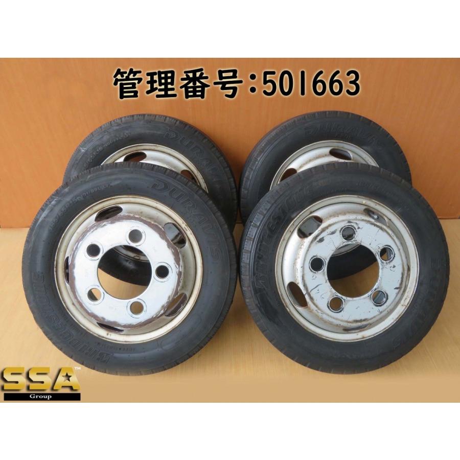 185/65R/15 スチールホイール４本セット送料込み H20 ダイナ XZU508V 185/65R15 スチールホイール/タイヤホイール