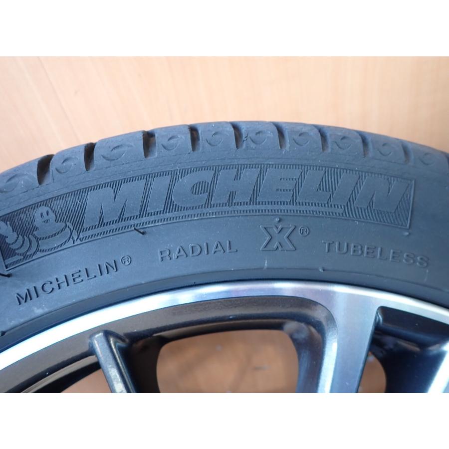 H25 BRZ ZC6 Michelin/215/45R17/2013年製/17×7J/オフセット:48/5穴/PCD=100/タイヤ・ホイール2本セットの画像
