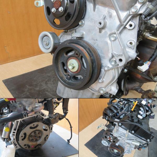 H26 ソリオ MA15S K12B エンジン本体　デュアルジェット |  | 02